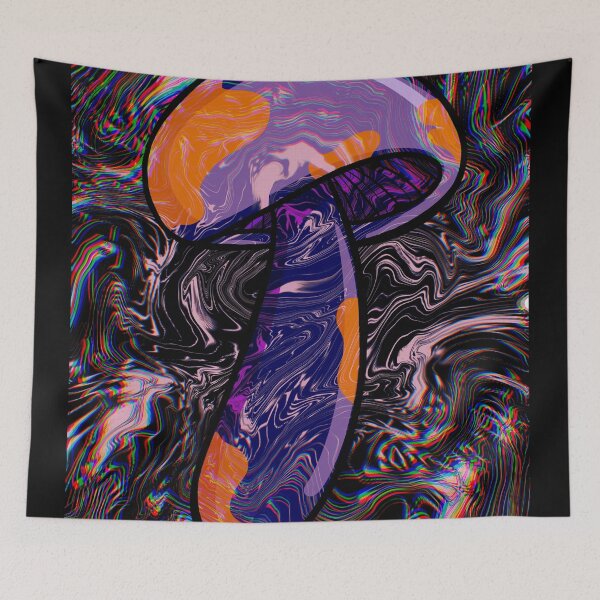 Item preview, Groovy mushroom designed and sold by LivingLdesign.