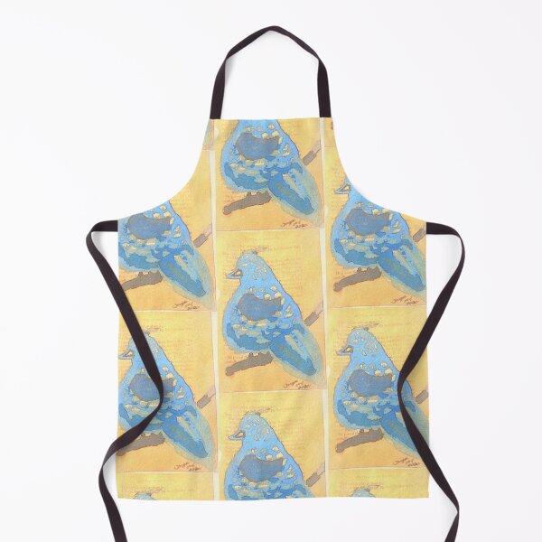 Item preview, Perching blue bird designed and sold by Tonyasartprints.