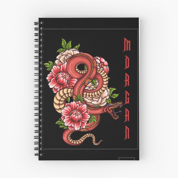 Item preview, ▶ ️ ▶ ️ SNAKE AND ROSES ◀ ️ JAPANESE ART designed and sold by KHAOTICSHOP.