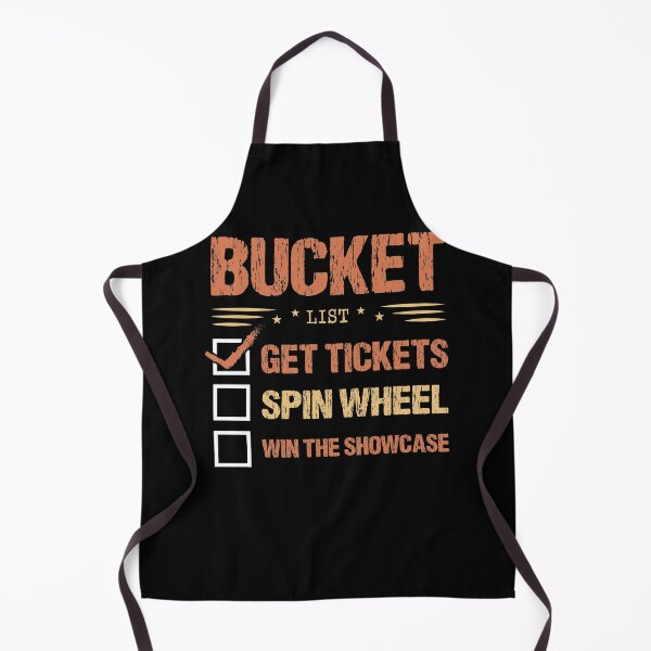 Item preview, Bucket List Get Tickets Spin Wheel Win The Showcase Checkbox designed and sold by shirti.