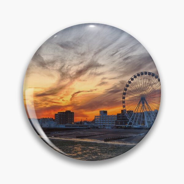 Item preview, Worthing Beach Sunset designed and sold by LenBrook.