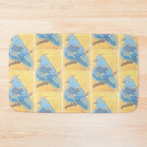 Item preview, Perching blue bird designed and sold by Tonyasartprints.
