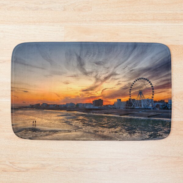 Item preview, Worthing Beach Sunset designed and sold by LenBrook.