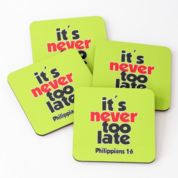 Item preview, Philippians 1-6 it's never too late designed and sold by BibleGears.
