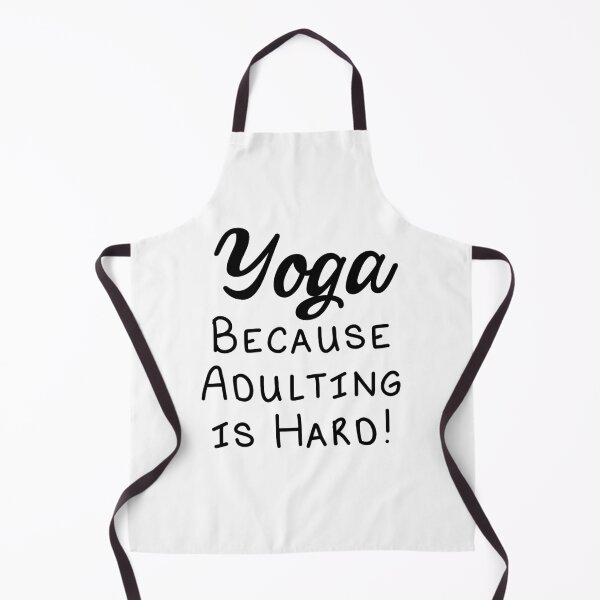 Item preview, Yoga - Because Adulting is Hard! designed and sold by LovenLaughter.
