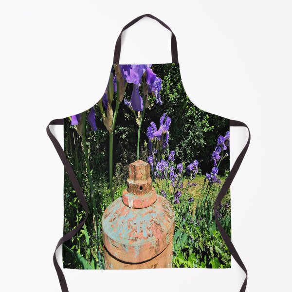 Item preview, Hydrant and flowers designed and sold by frankuffmann.