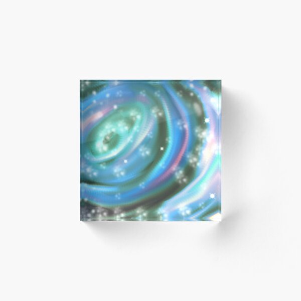 Artikelvorschau, Blaugrüne Galaxie entworfen und verkauft von LynDesigns.