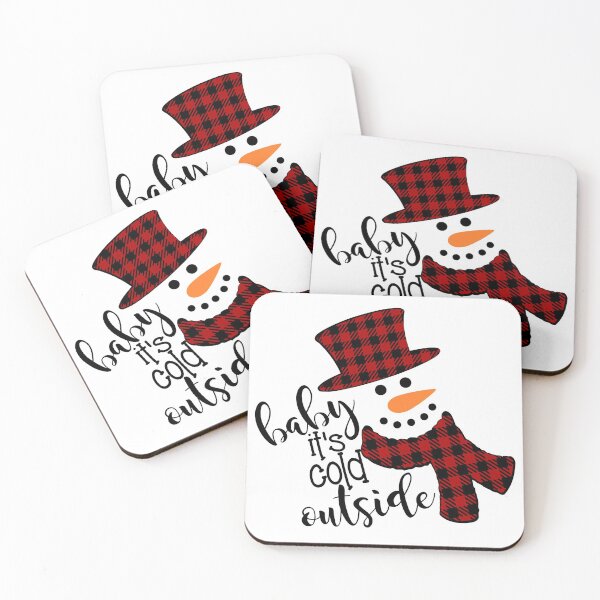 Item preview, Baby It's Cold Outside Snowman Christmas T-shirt designed and sold by devonnen.