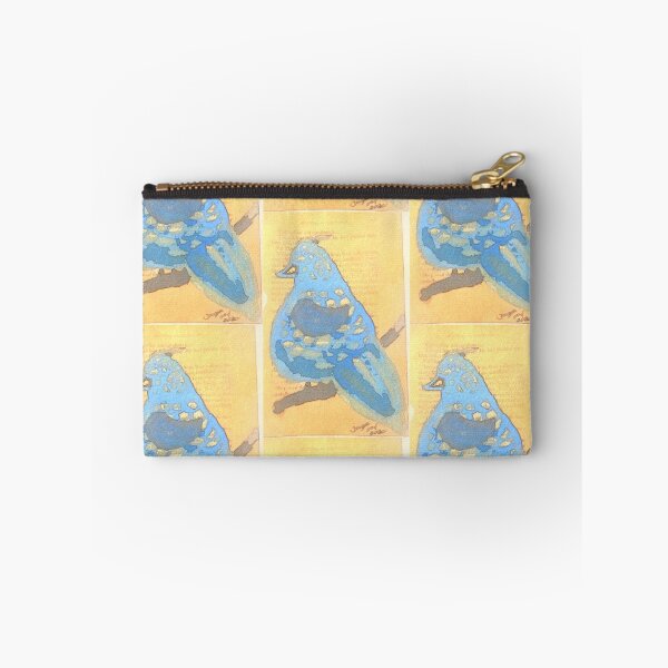 Item preview, Perching blue bird designed and sold by Tonyasartprints.