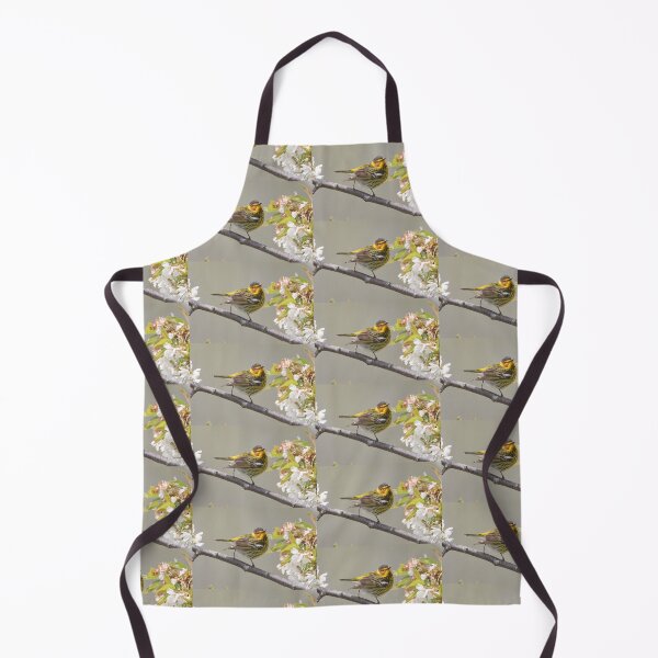 Item preview, Cape May Warbler on Cherry Blossoms  designed and sold by PixlPixi.