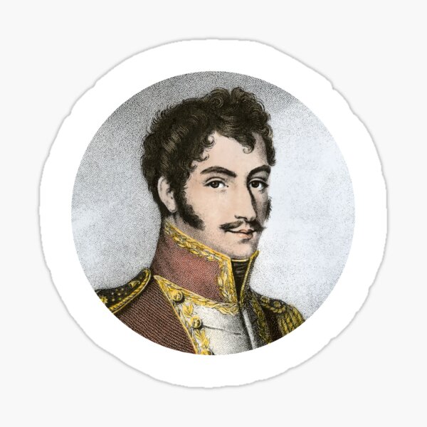 Item preview, Simon Bolivar Portrait #2 designed and sold by SalahBlt.