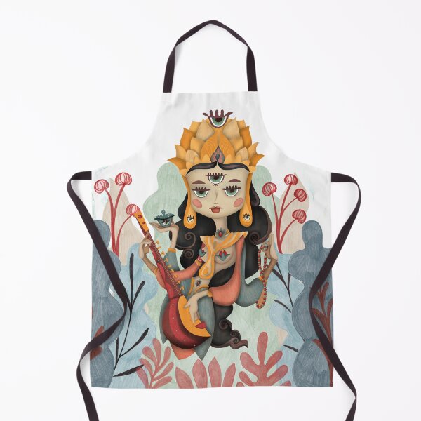 Item preview, Goddess saraswati designed and sold by CatalanART.