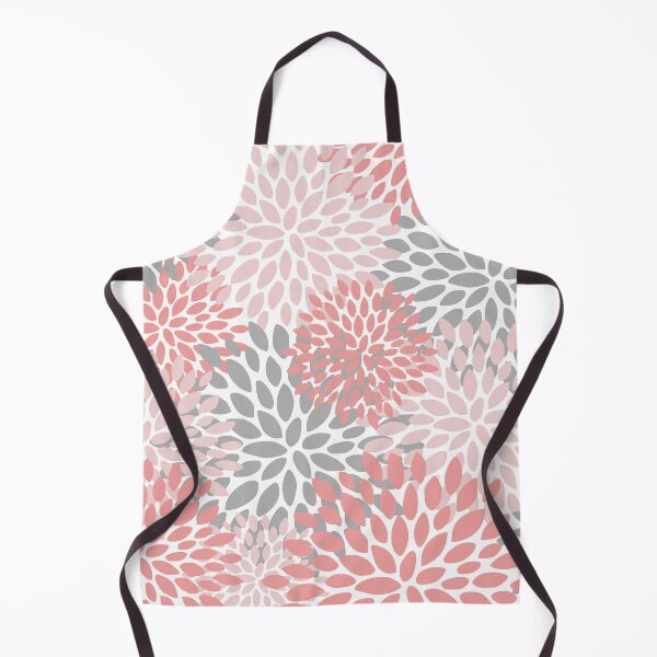 Item preview, Floral Pattern, Coral, Pink, Gray designed and sold by meggydesigns.