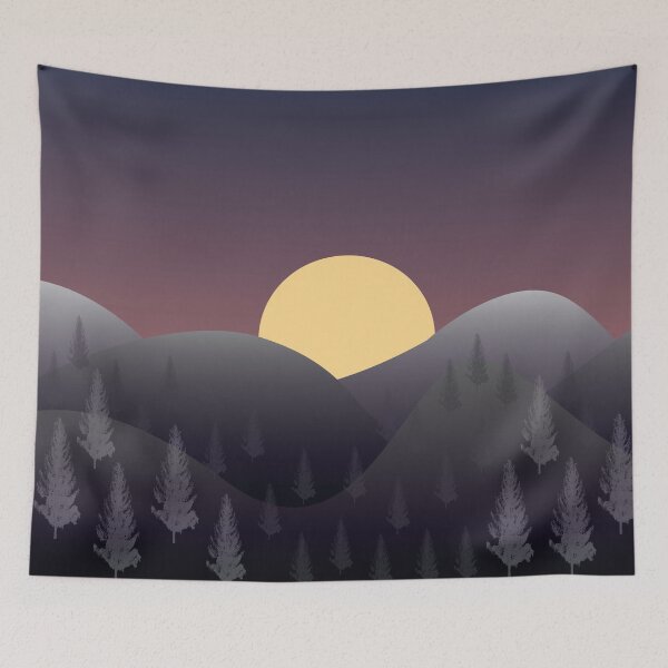 Item preview, Mountainous Design  designed and sold by anniemarge.