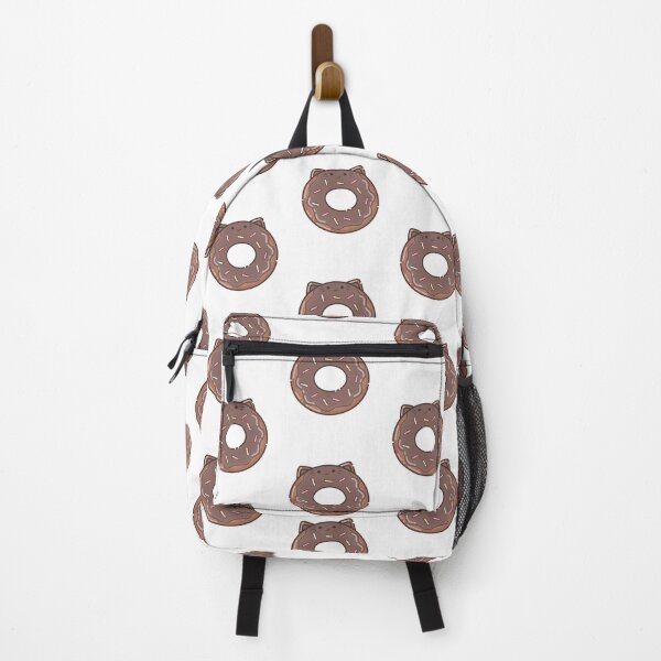 Item preview, Chocolate Donut with Frosting and Sprinkles Cat Foodie designed and sold by akaimochi.