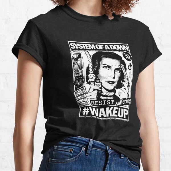 WAKE UP POSTER LOGO A DOWN Classic T-Shirt