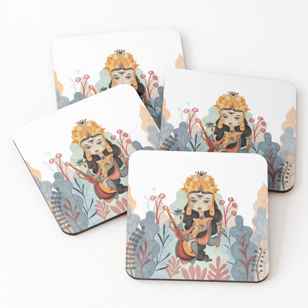 Item preview, Goddess saraswati designed and sold by CatalanART.