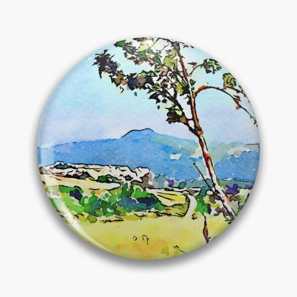Item preview, Borrello: landscape with tree designed and sold by Giuseppe Cocco.
