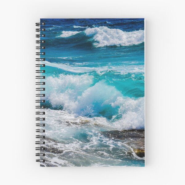 Item preview, Blue Ocean Waves designed and sold by GoodVibeDesign.