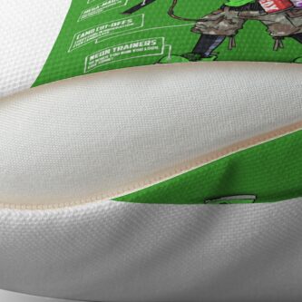 Alternate view of SPEEDSOFT ANATOMY (White writing) Throw Pillow