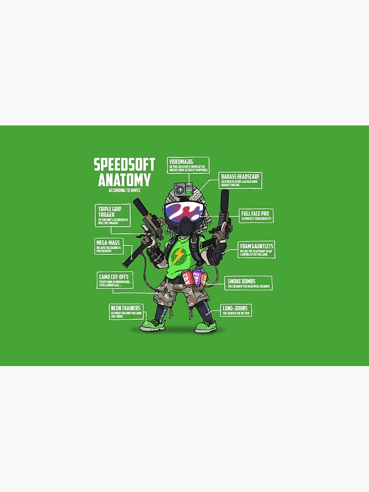 SPEEDSOFT ANATOMY (White writing) by hiwez