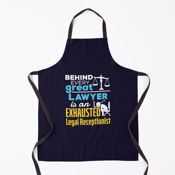 Item preview, Behind Every Great Lawyer Is An Exhausted Legal Receptionist designed and sold by jaygo.