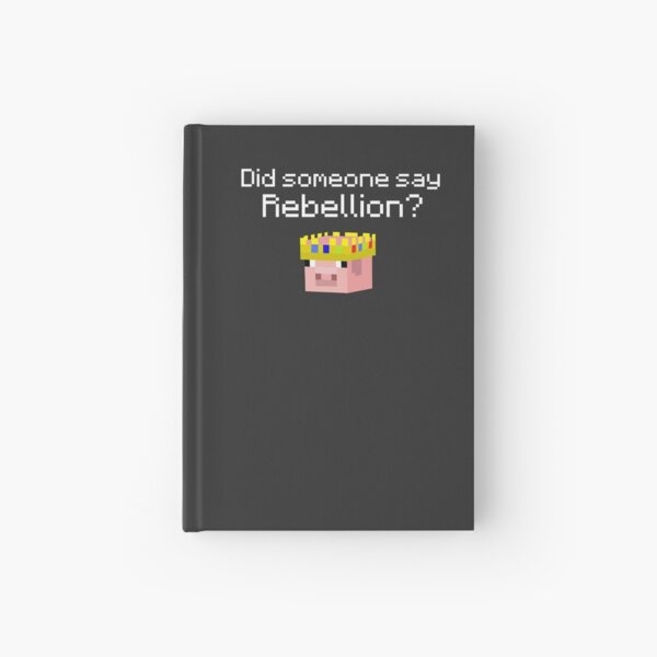 Dream Smp Quote Book Dream Smp Quote 6" Hardcover Journal By Artsylain | Redbubble