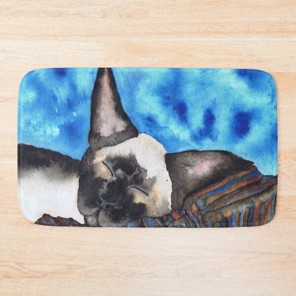 Item preview, SLEEPING SIAMESE designed and sold by Hares & Critters.