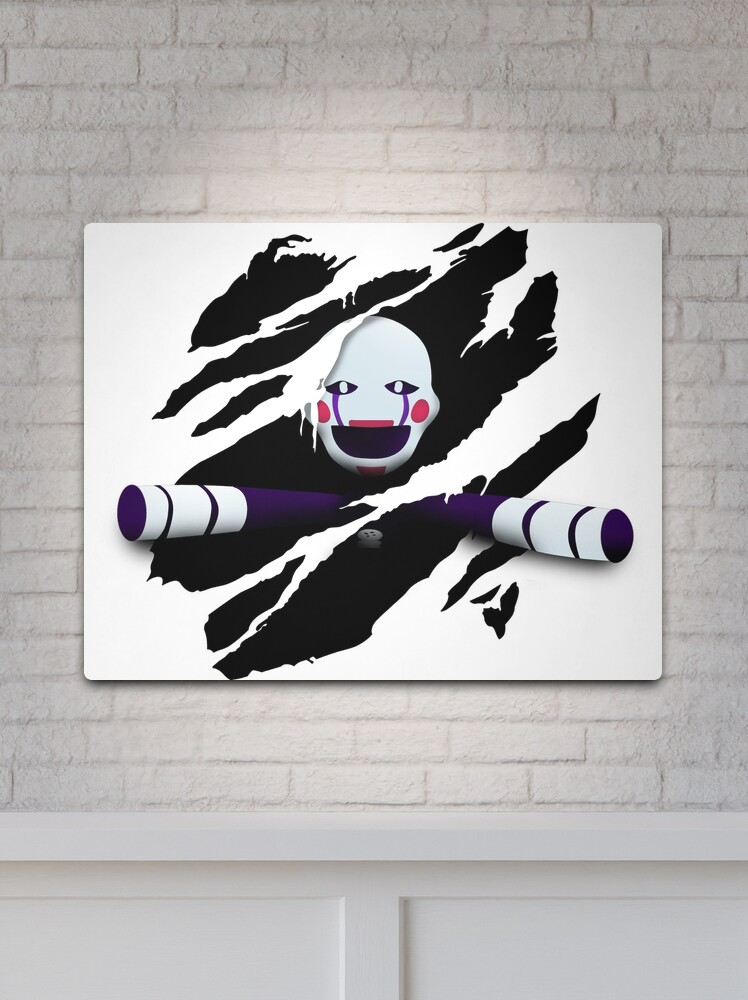 puppet, FNAF Metal Print by heartfeltdesigns by Telahmarie