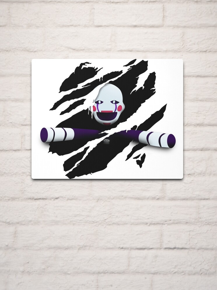 puppet, FNAF Metal Print by heartfeltdesigns by Telahmarie