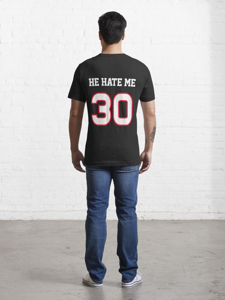  Rod Smart He Hate Me Football Jersey All Sewn LV Outlaw White  (30) : Clothing, Shoes & Jewelry