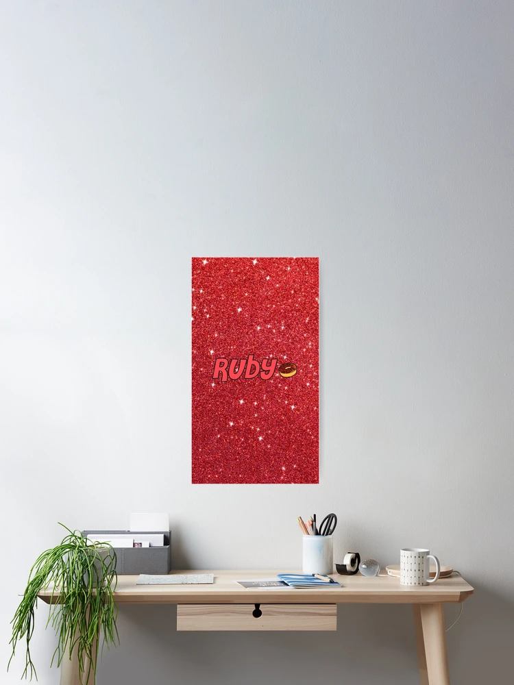 Thumbnail 2 of 3, Poster, ruby designed and sold by itzsil.