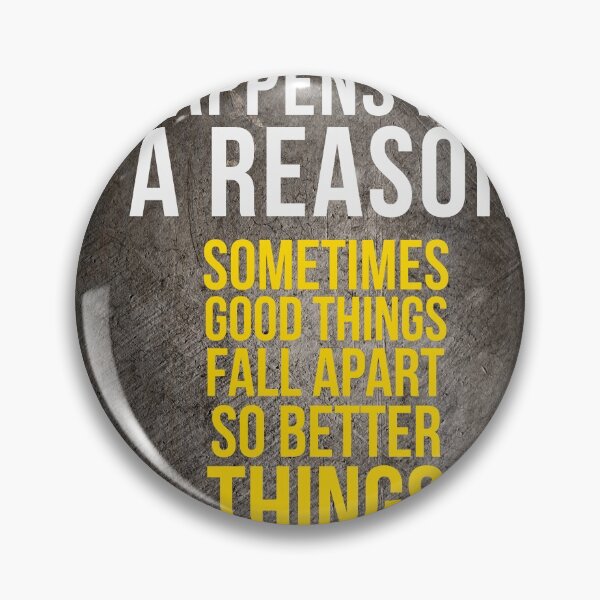 Item preview, Everything happens for a reason designed and sold by canvaskrystian.