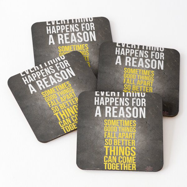 Item preview, Everything happens for a reason designed and sold by canvaskrystian.