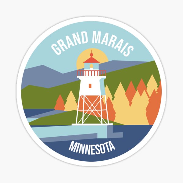 Item preview, Grand Marais Lighthouse designed and sold by PulpTrends.