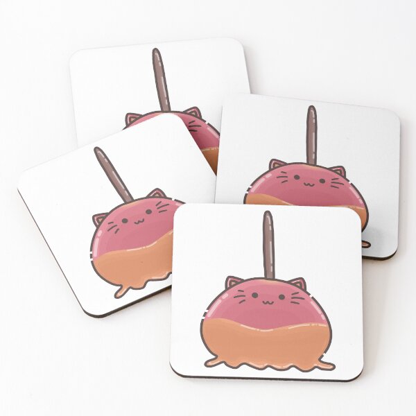 Item preview, Caramel Apple Cat Foodie designed and sold by akaimochi.