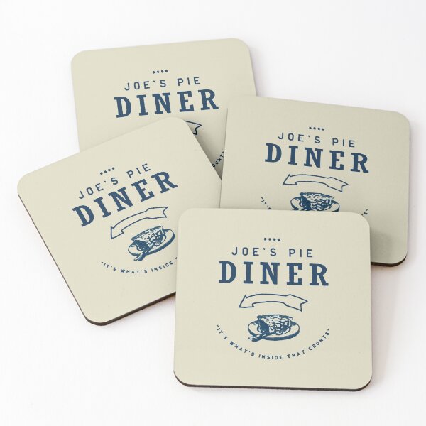 Item preview, Joe's Pie Diner - It's What's Inside That Counts Pie Slice - Waitress the Musical - Broadway, West End designed and sold by westendwilly.
