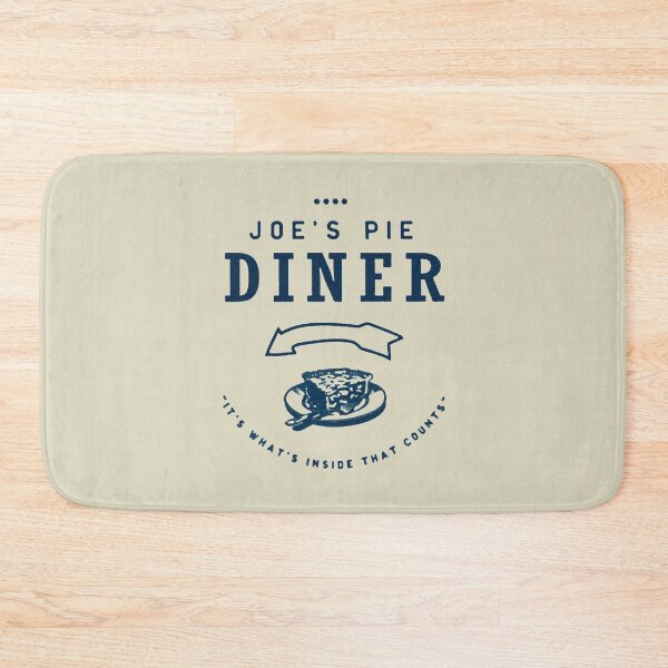 Item preview, Joe's Pie Diner - It's What's Inside That Counts Pie Slice - Waitress the Musical - Broadway, West End designed and sold by westendwilly.