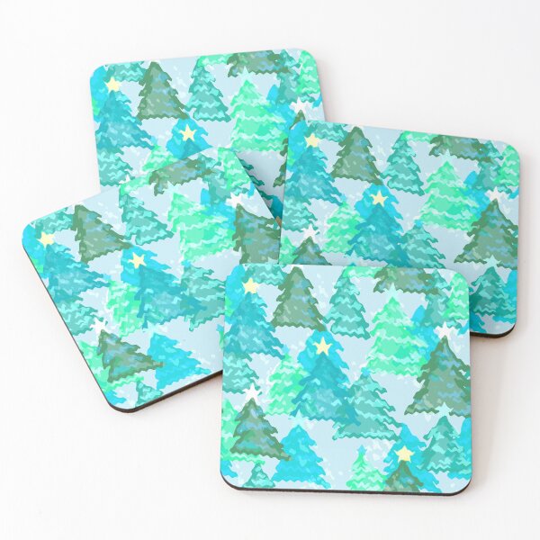 Item preview, Wintergreen Christmas Trees designed and sold by Michelebuttons.