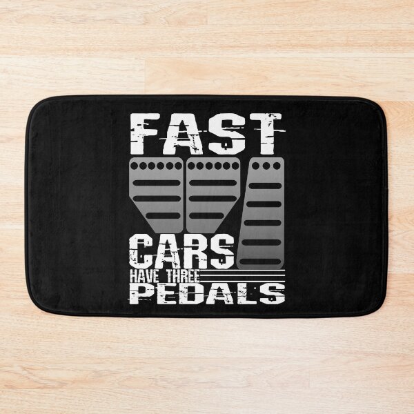 Item preview, Fast Cars Have Three Pedals Muscle Car Sport Car designed and sold by CharJens.