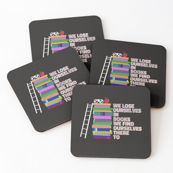 Item preview, We lose ourselves in books designed and sold by MDKawaii.