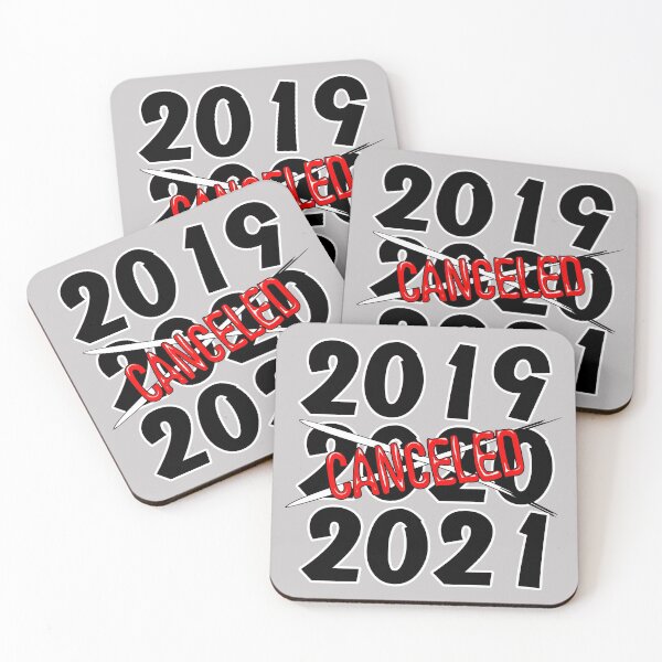 Item preview, 2020 Canceled Year Humorous Text  designed and sold by BluedarkArt.