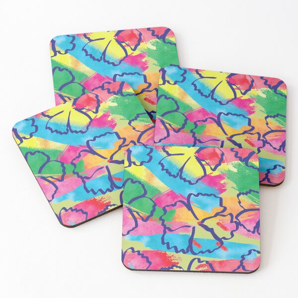 Item preview, Lovely and colorful pattern of flowers designed and sold by ChatterFox.