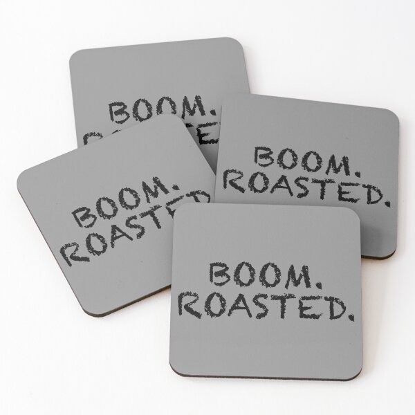 Item preview, Boom. Roasted. designed and sold by WordsmithNerd.