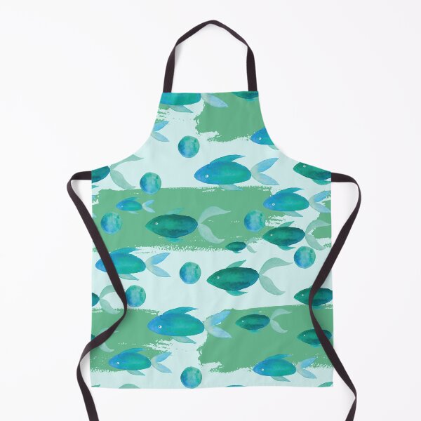 Item preview, A pattern of swimming fish designed and sold by ChatterFox.