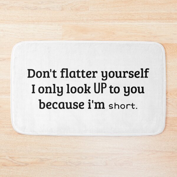 Item preview, I'm short and proud of it designed and sold by SupremeGoddess.