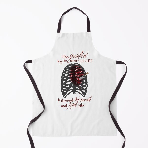 Item preview, The quickest way to a man's heart is through the fourth and fifth ribs designed and sold by TheChocolateDanish x.