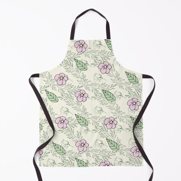 Item preview, Soft flower bed pattern designed and sold by ChatterFox.