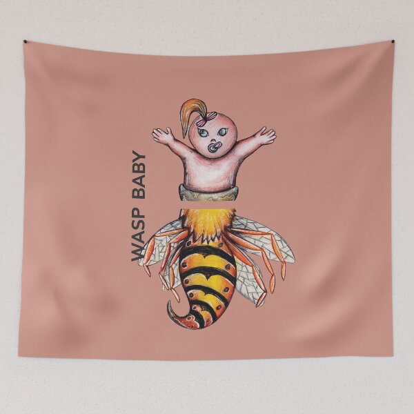 Item preview, Copy of WASP BABY by FrankenDuo orchid cream designed and sold by FrankenDuo.