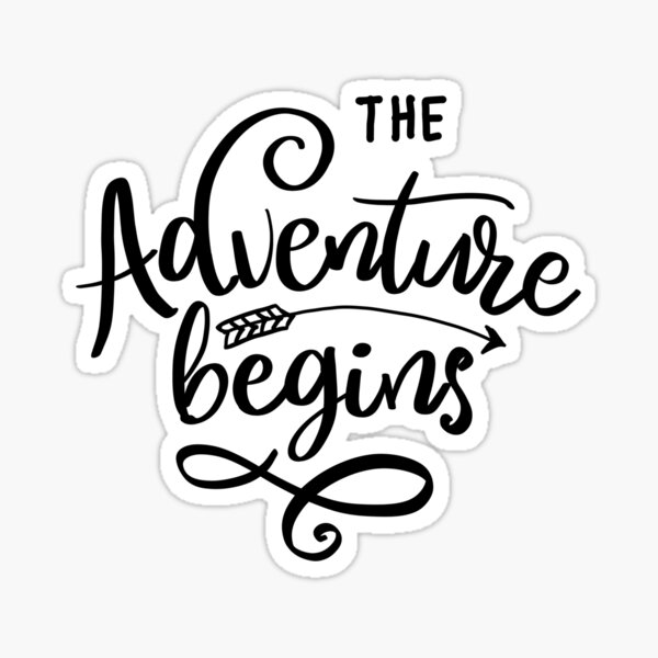 Item preview, The adventure begins designed and sold by creativepod.